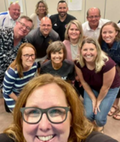 NSPRA Chapter posing for a group selfie.